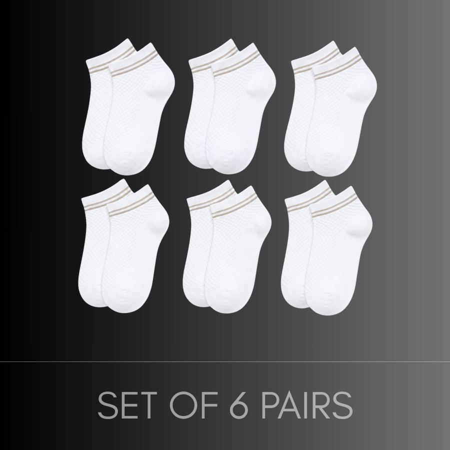 Premium White ankle socks - Multi Pack
