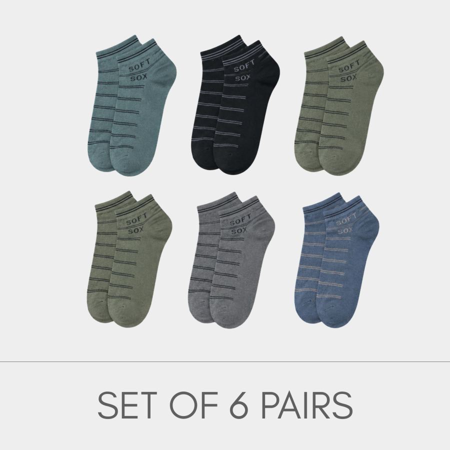 SoftSox Everyday Comfort Ankle Socks