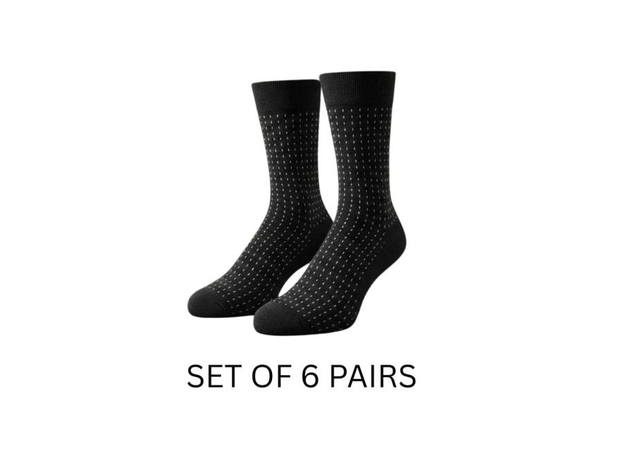 Elite Dotted Formal Socks Article 420